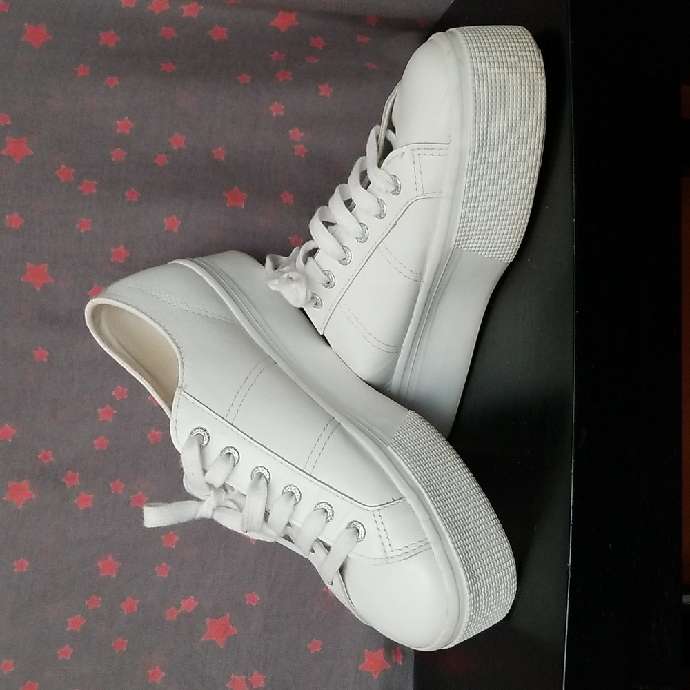 Superga platform sneakers EUC
